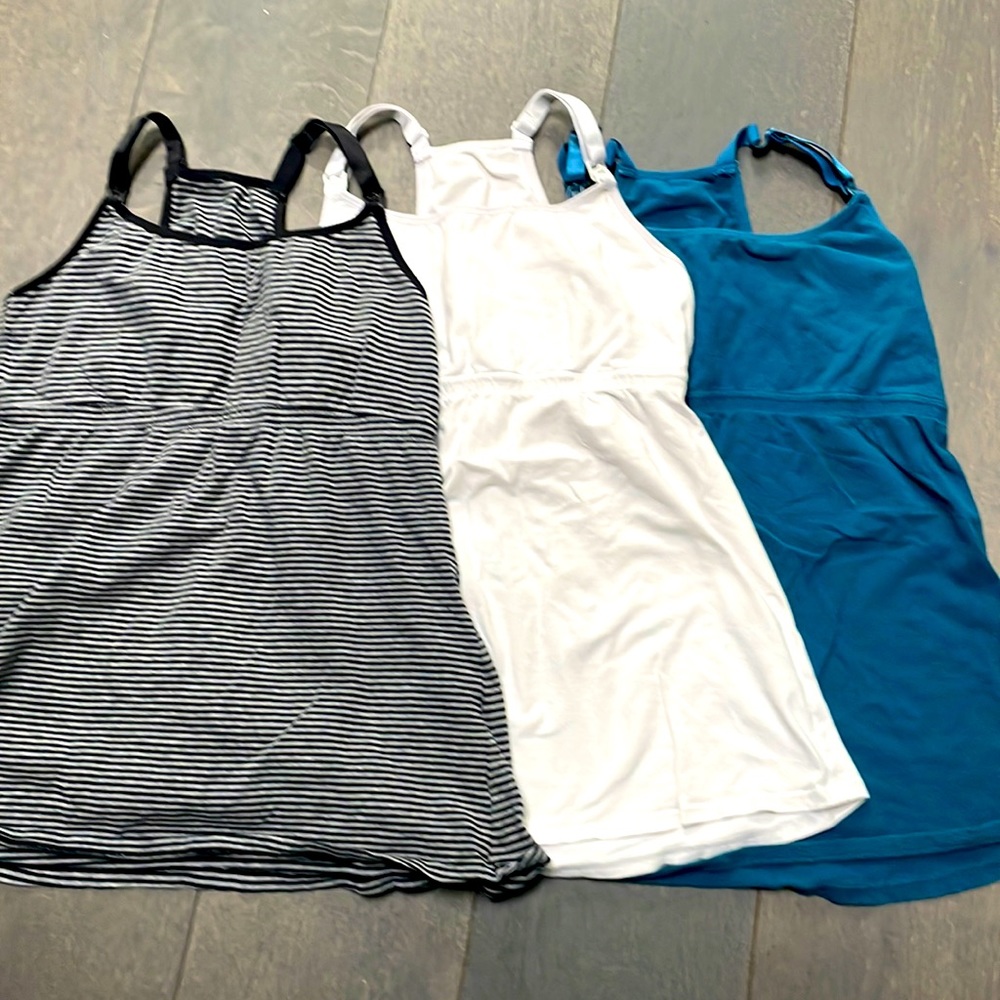 Racer back nursing tanks